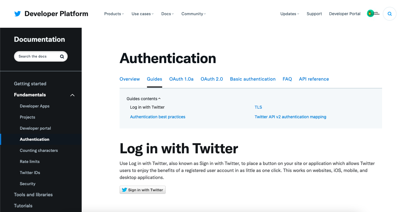 Documention  Social Login