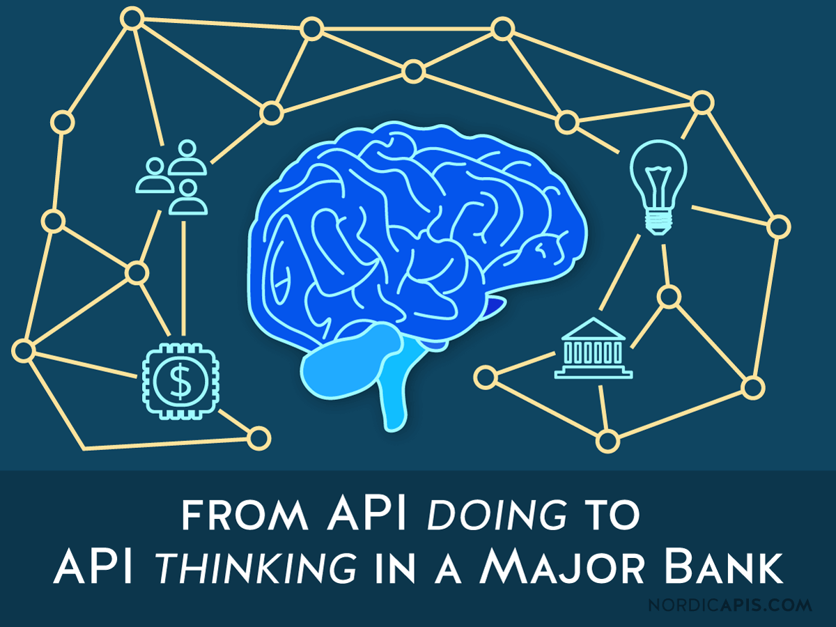From API Doing to API Thinking In a Major Bank