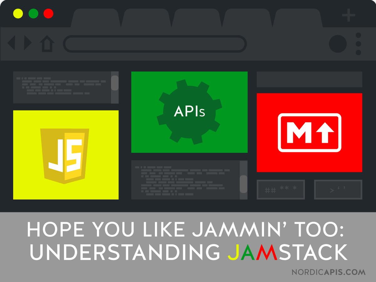 Hope You Like Jammin Too Understanding Jamstack Nordic Apis