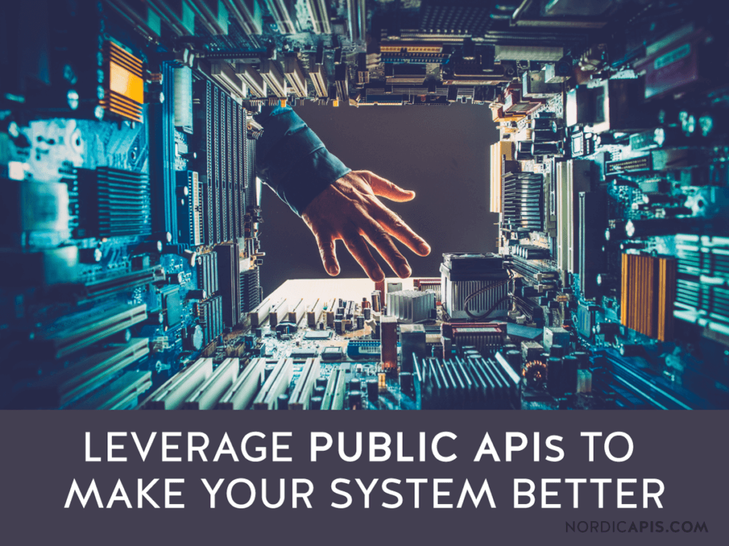 Leverage Public APIs