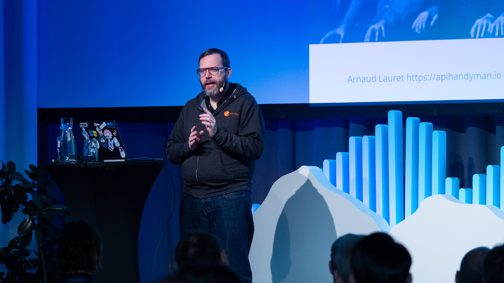 Arnaud Lauret, API Governance Lead, Postman presents at Nordic APIs Platform Summit 2023.