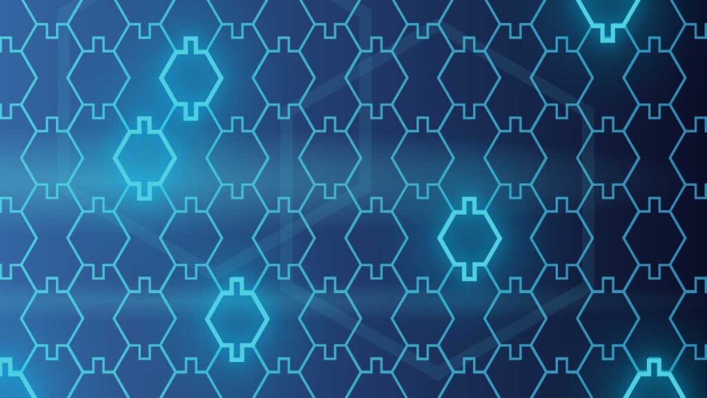 Generic looking technology grid cyber API interconnectedness
