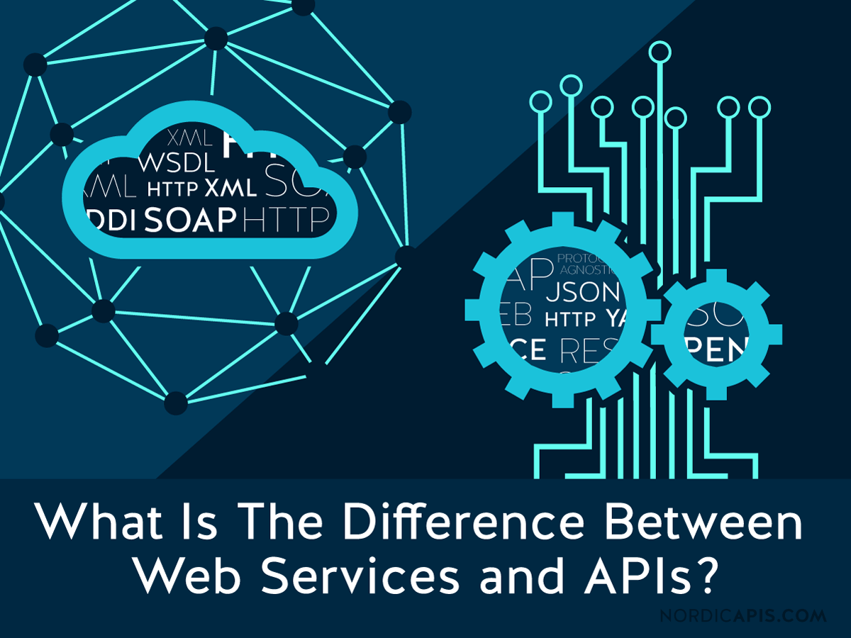 difference between web services and APIs