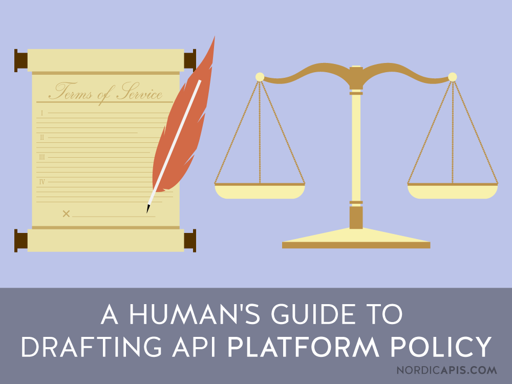 drafting API platform policy